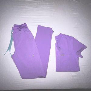 Figs Lilac Dawn Scrub Set